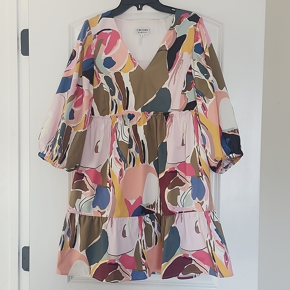Crosby By Mollie Burch Addison Mini Dress Women's Small - Picture 4 of 11